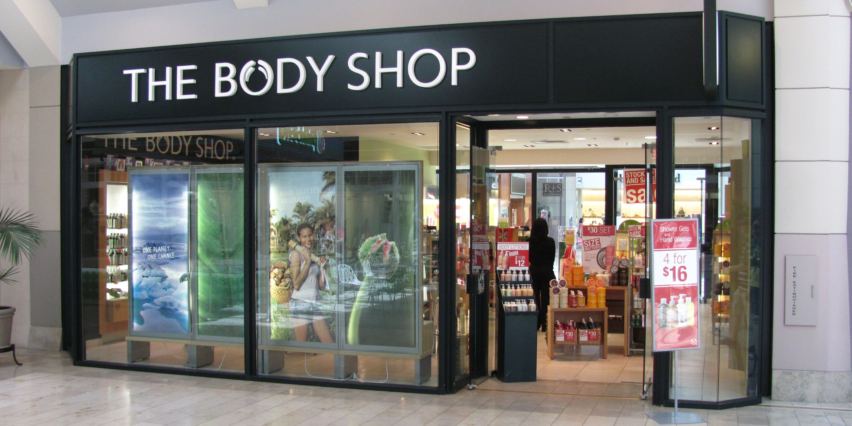 the Body shop